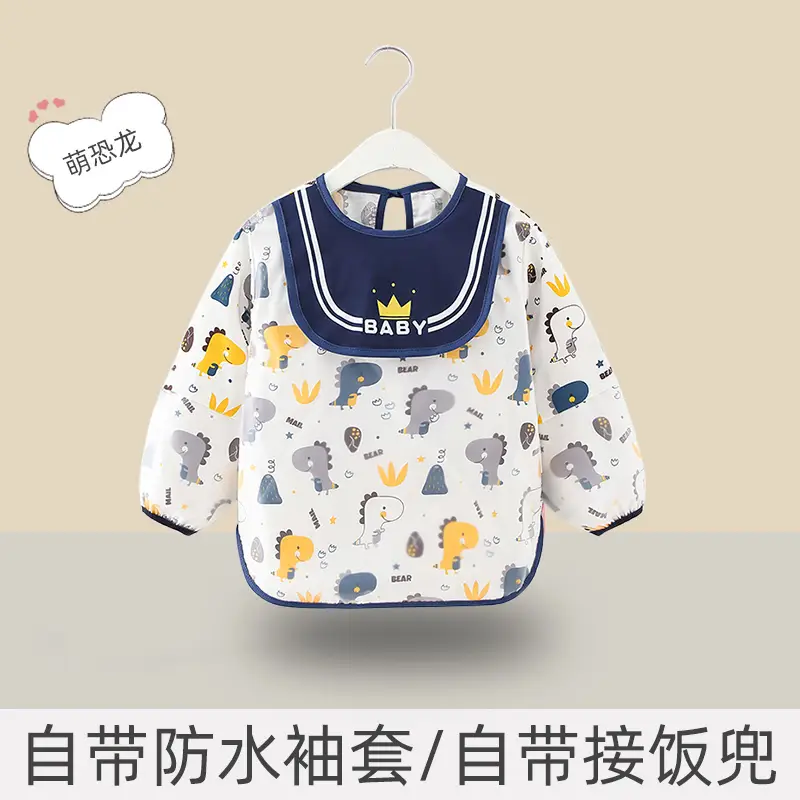 Waterproof Baby Eating Bib for Boys Girls Autumn Winter - Image 11