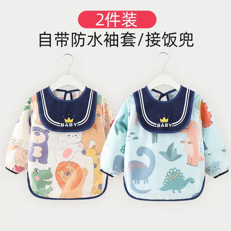 Waterproof Baby Eating Bib for Boys Girls Autumn Winter - Image 13