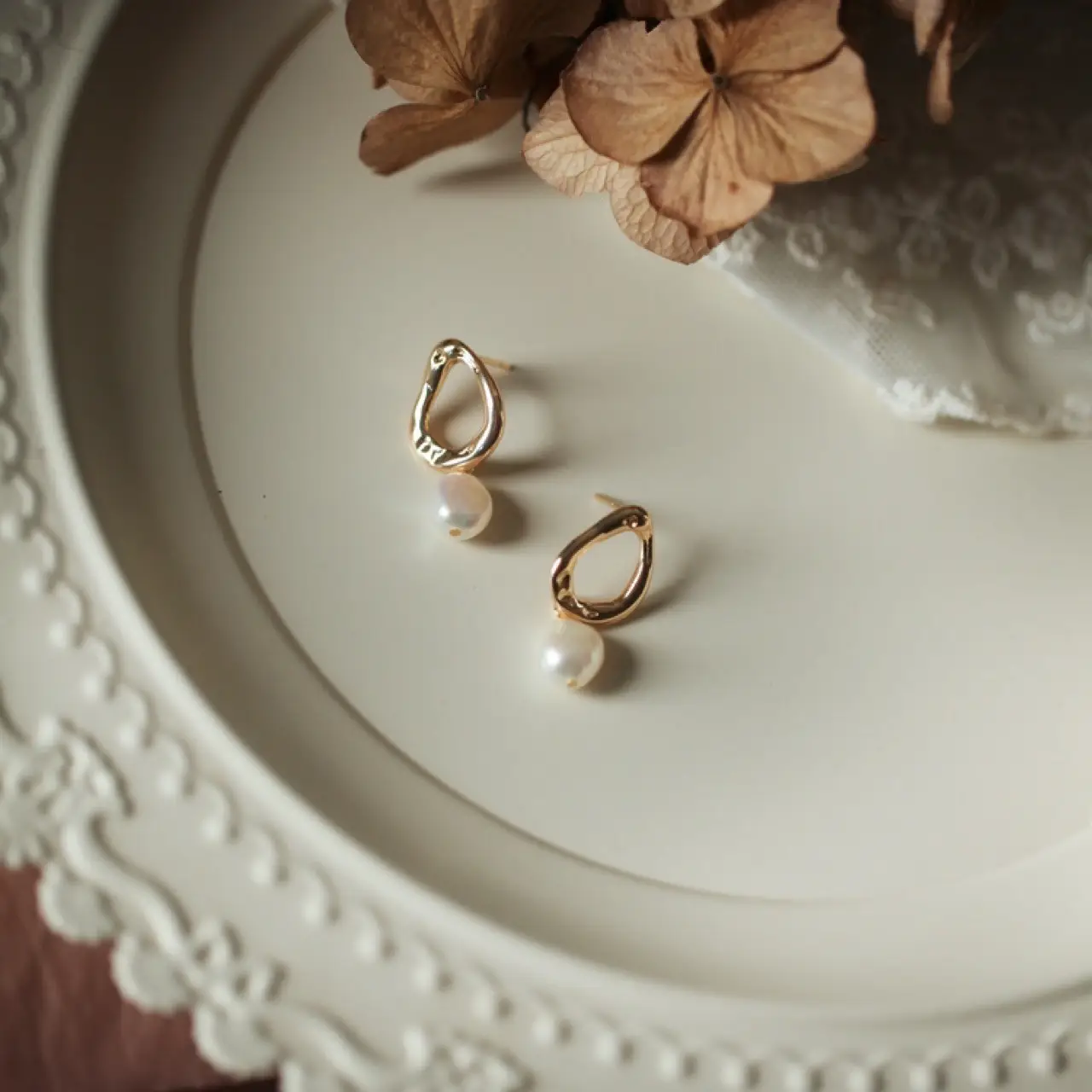 Natural Freshwater Pearl Earrings s925 Silver — feature 10