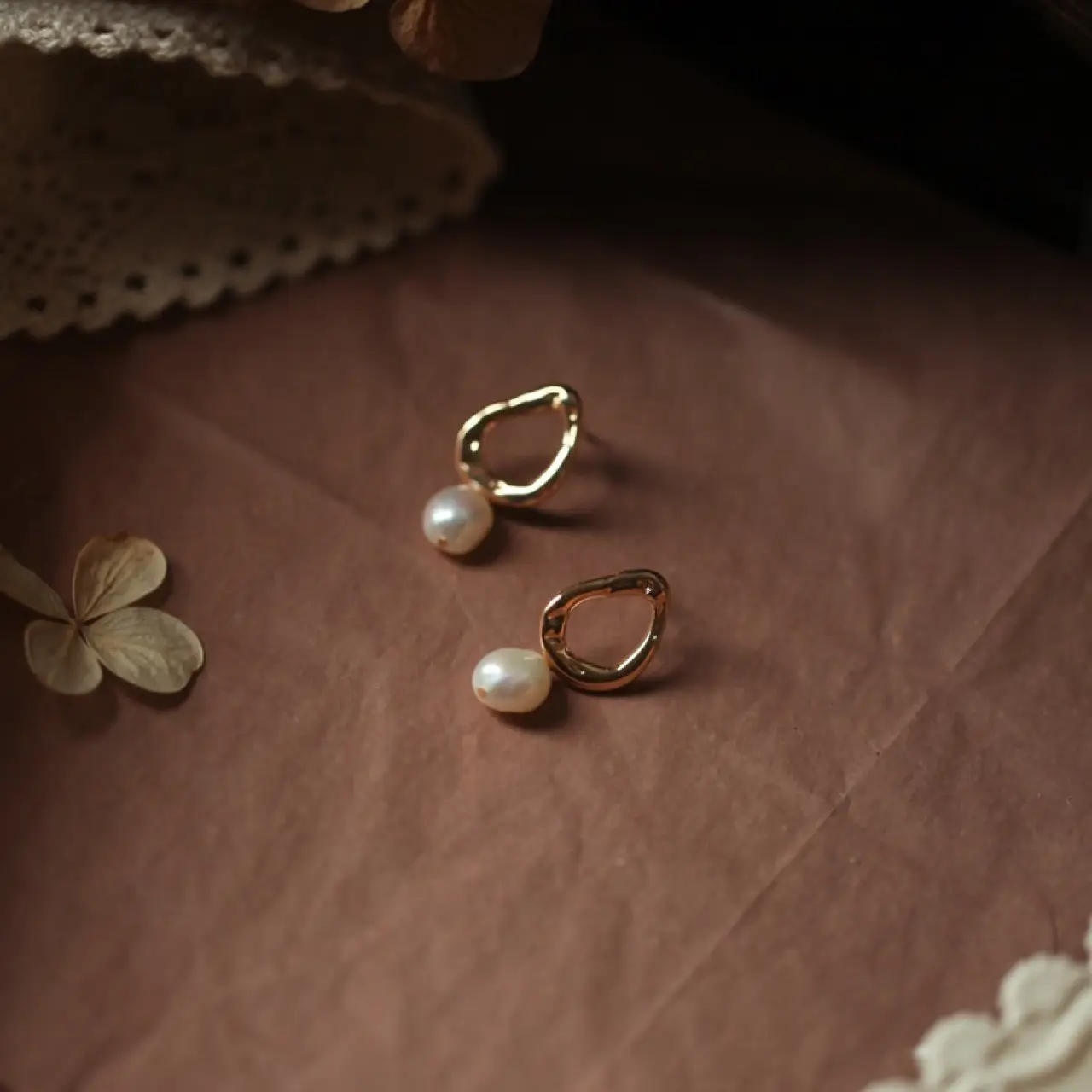 Natural Freshwater Pearl Earrings s925 Silver — feature 7