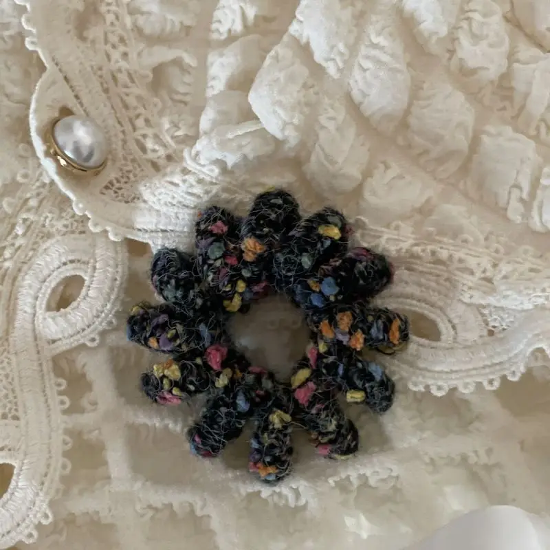 Handmade Winding Hair Rope with Colorful Balls - Image 3
