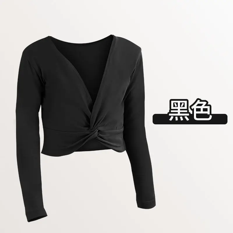 Light Blue V-Neck Dance Sweater for Girls - Image 10