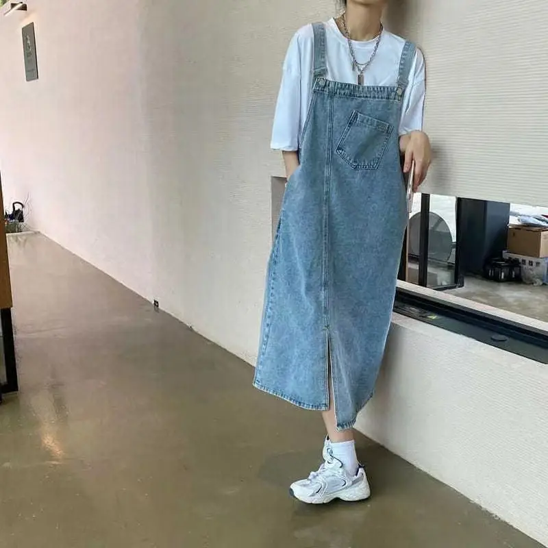 Denim Overlooked Pants Women Spring Summer Loose Fit