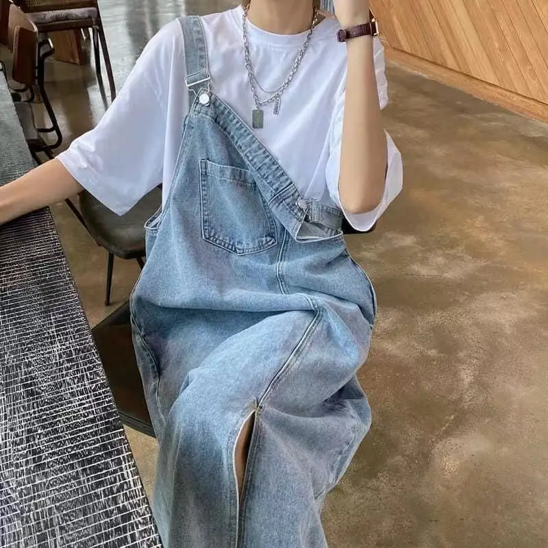 Denim Overlooked Pants Women Spring Summer Loose Fit