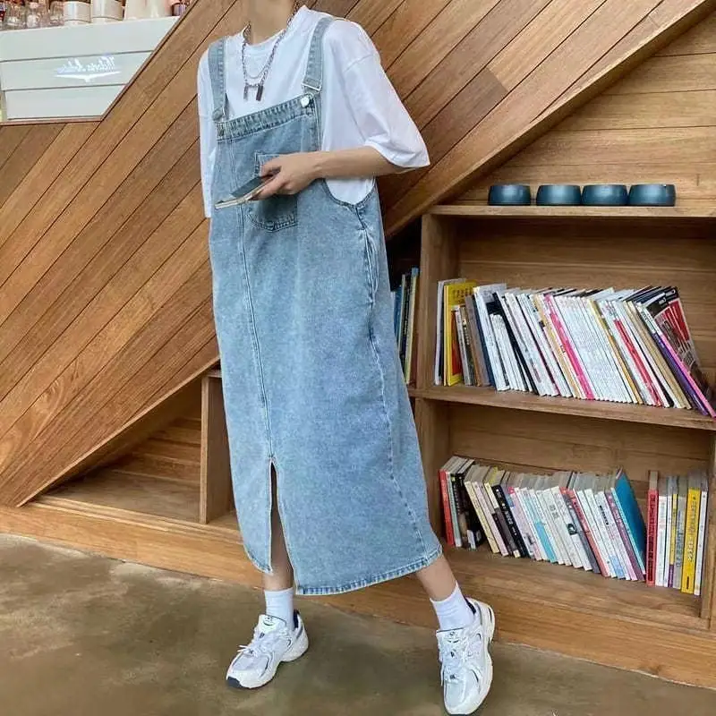 Denim Overlooked Pants Women Spring Summer Loose Fit