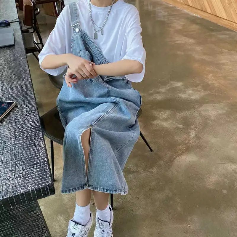 Denim Overlooked Pants Women Spring Summer Loose Fit — feature 11