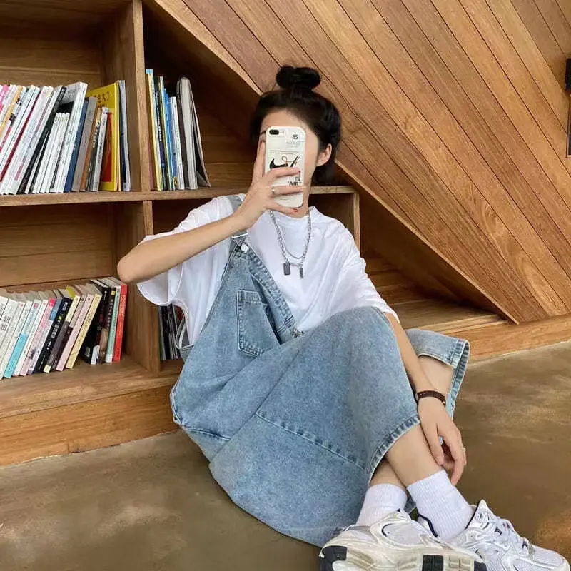 Denim Overlooked Pants Women Spring Summer Loose Fit — feature 3