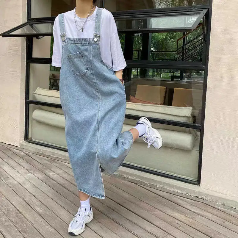 Denim Overlooked Pants Women Spring Summer Loose Fit — feature 4