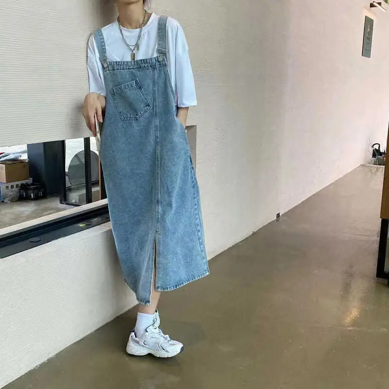 Denim Overlooked Pants Women Spring Summer Loose Fit — feature 7