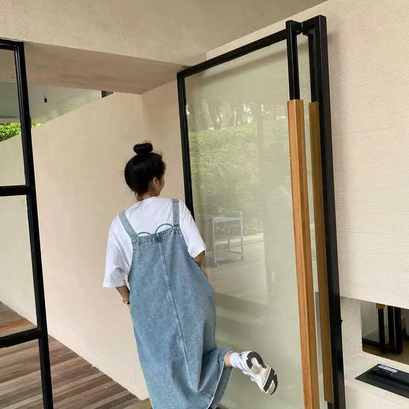 Denim Overlooked Pants Women Spring Summer Loose Fit — feature 8