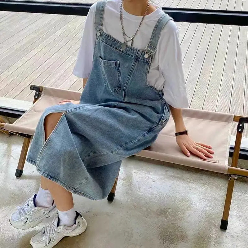 Denim Overlooked Pants Women Spring Summer Loose Fit — feature 9