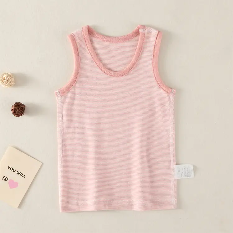 Autumn Winter Sanding Girls Vest Inner Wear Pure Cotton Base Underwear — feature 13