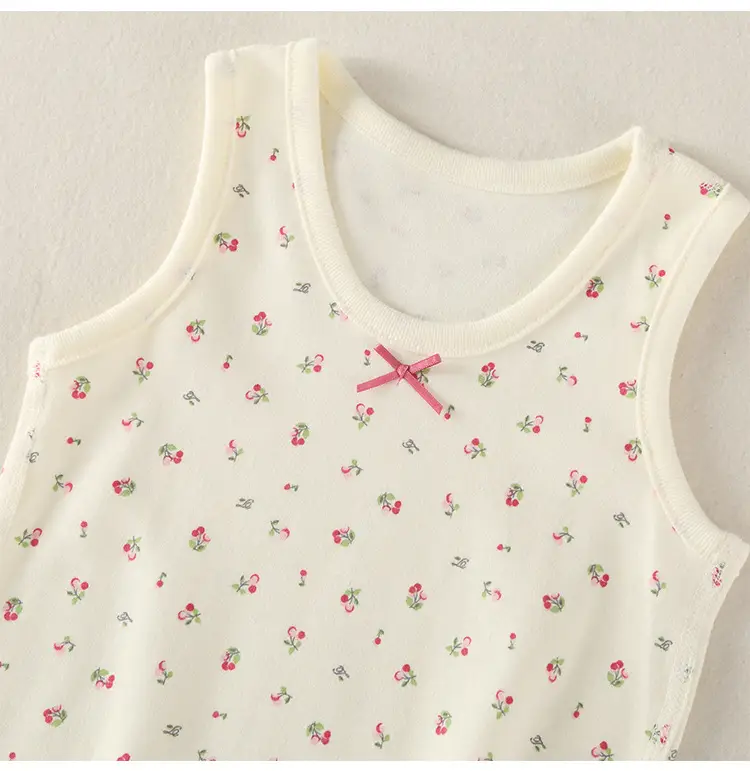 Autumn Winter Sanding Girls Vest Inner Wear Pure Cotton Base Underwear — feature 16