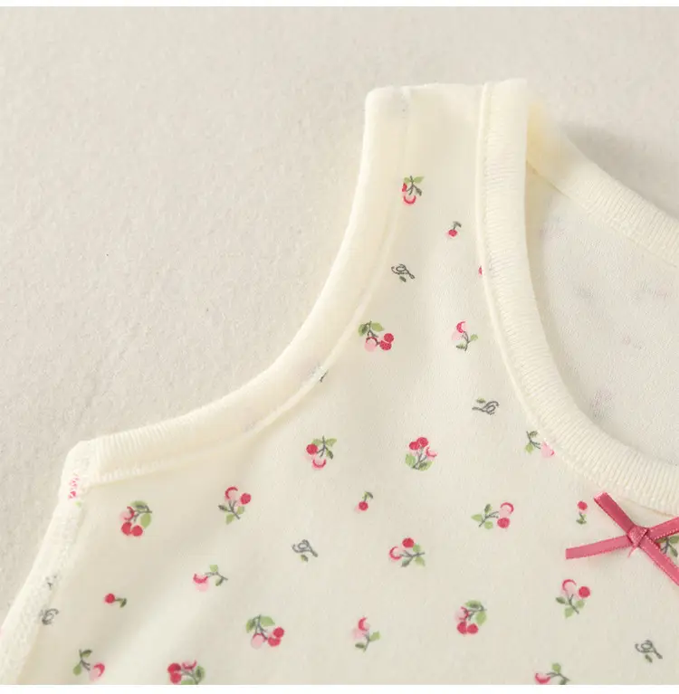 Autumn Winter Sanding Girls Vest Inner Wear Pure Cotton Base Underwear — feature 18