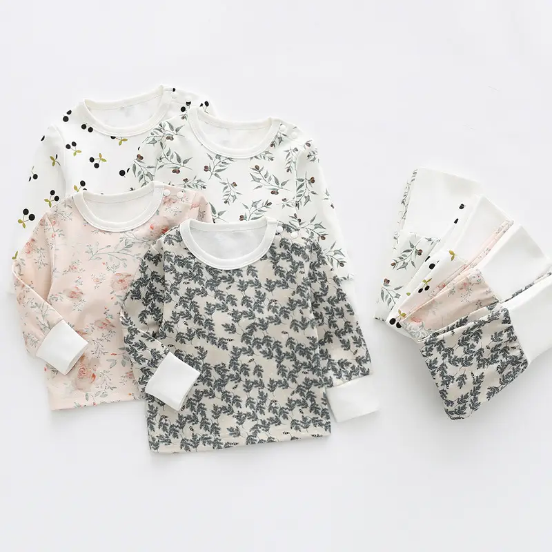 Autumn Leaf Print Baby Trousers 2023