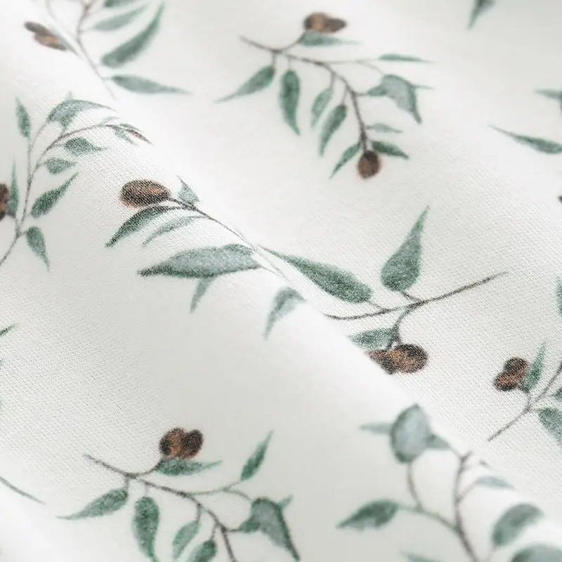Autumn Leaf Print Baby Trousers 2023