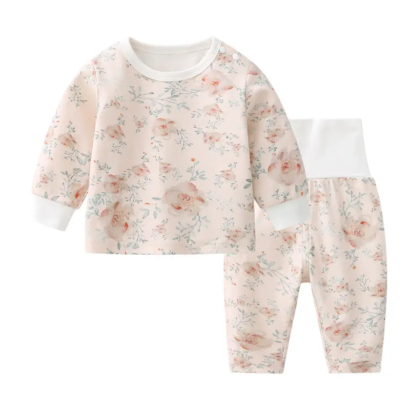 Autumn Leaf Print Baby Trousers 2023
