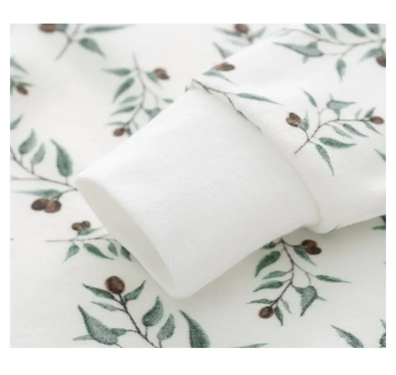 Autumn Leaf Print Baby Trousers 2023 — feature 12