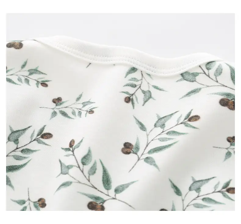 Autumn Leaf Print Baby Trousers 2023 — feature 15