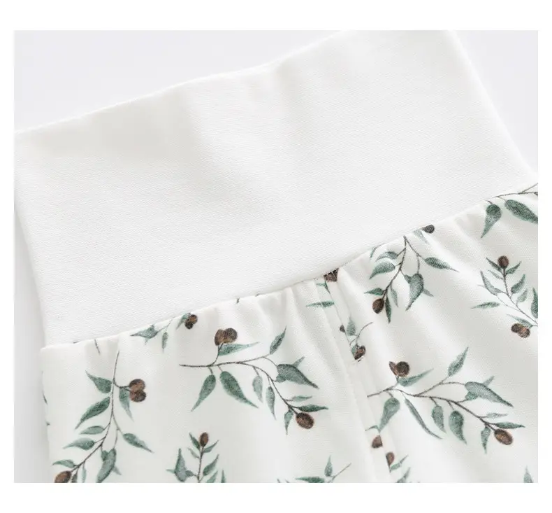 Autumn Leaf Print Baby Trousers 2023 — feature 16