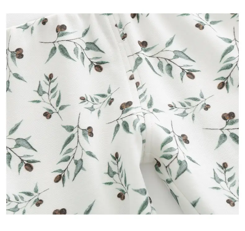 Autumn Leaf Print Baby Trousers 2023 — feature 17