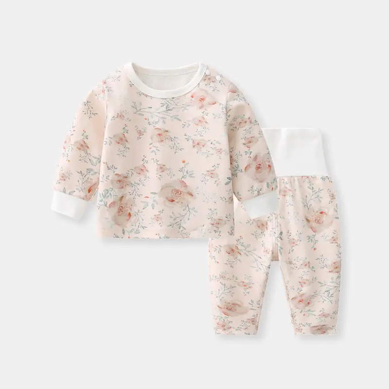 Autumn Leaf Print Baby Trousers 2023