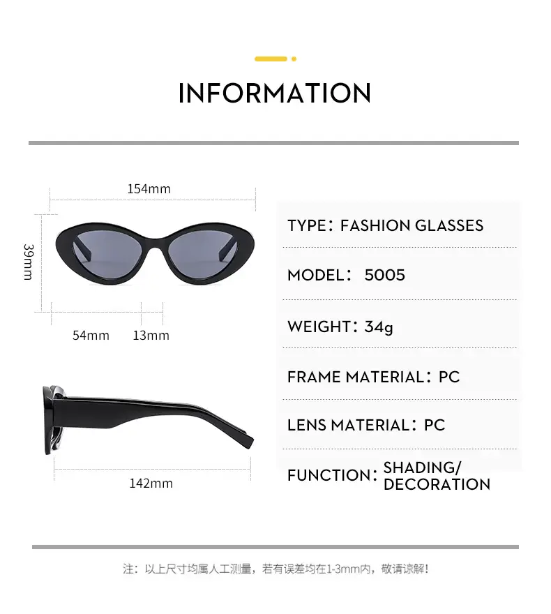 Niche Cat's Eye Sunglasses Jelly Color Fashion Street Photography — feature 6