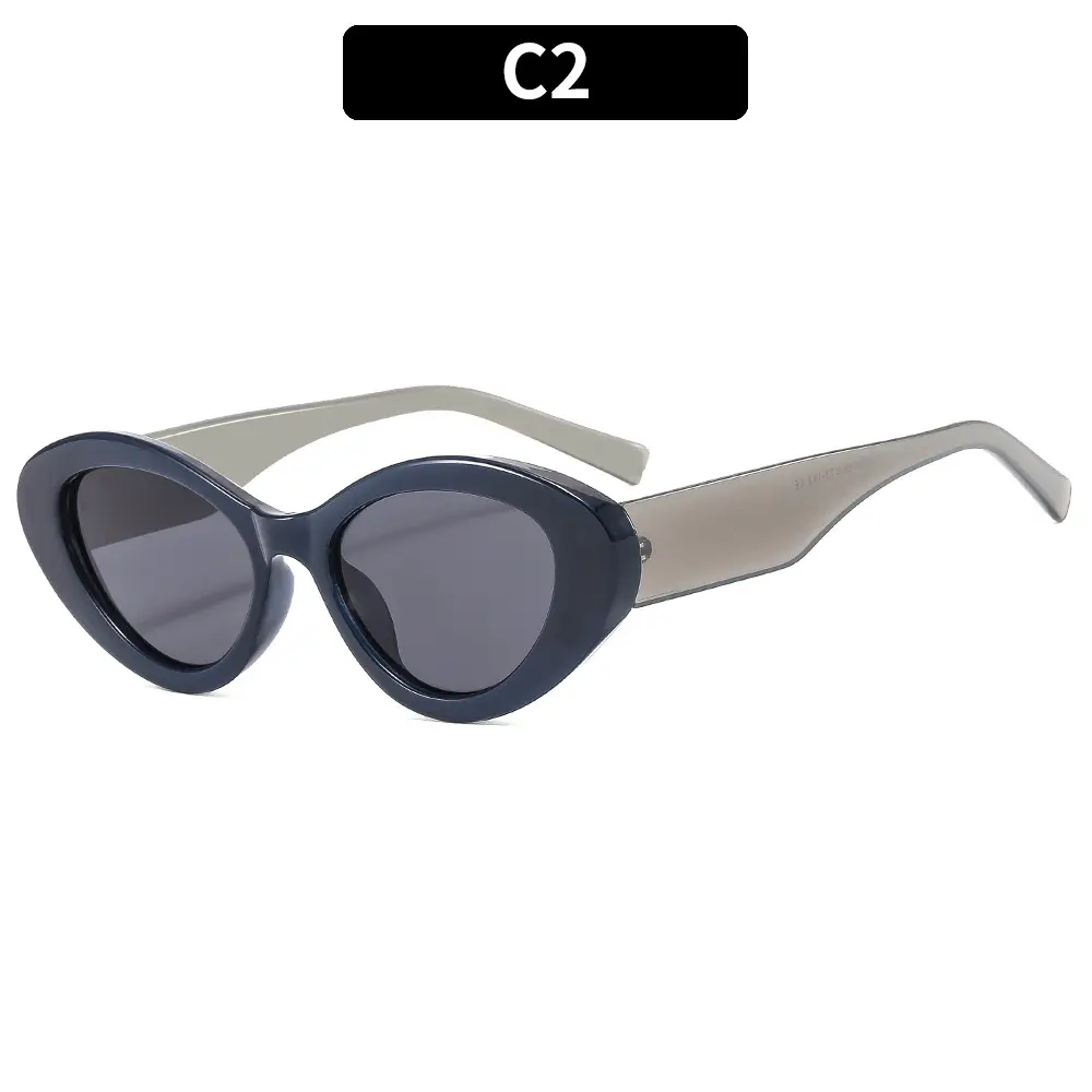 Niche Cat's Eye Sunglasses Jelly Color Fashion Street Photography