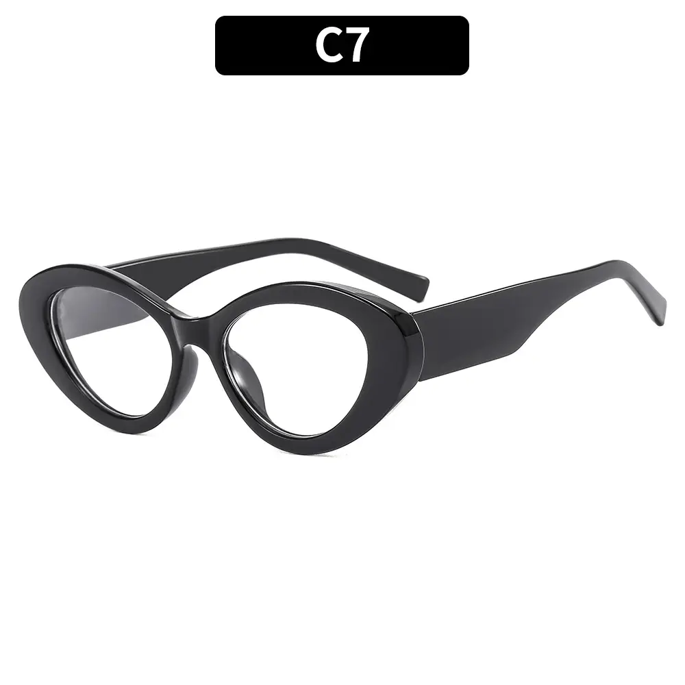 Niche Cat's Eye Sunglasses Jelly Color Fashion Street Photography