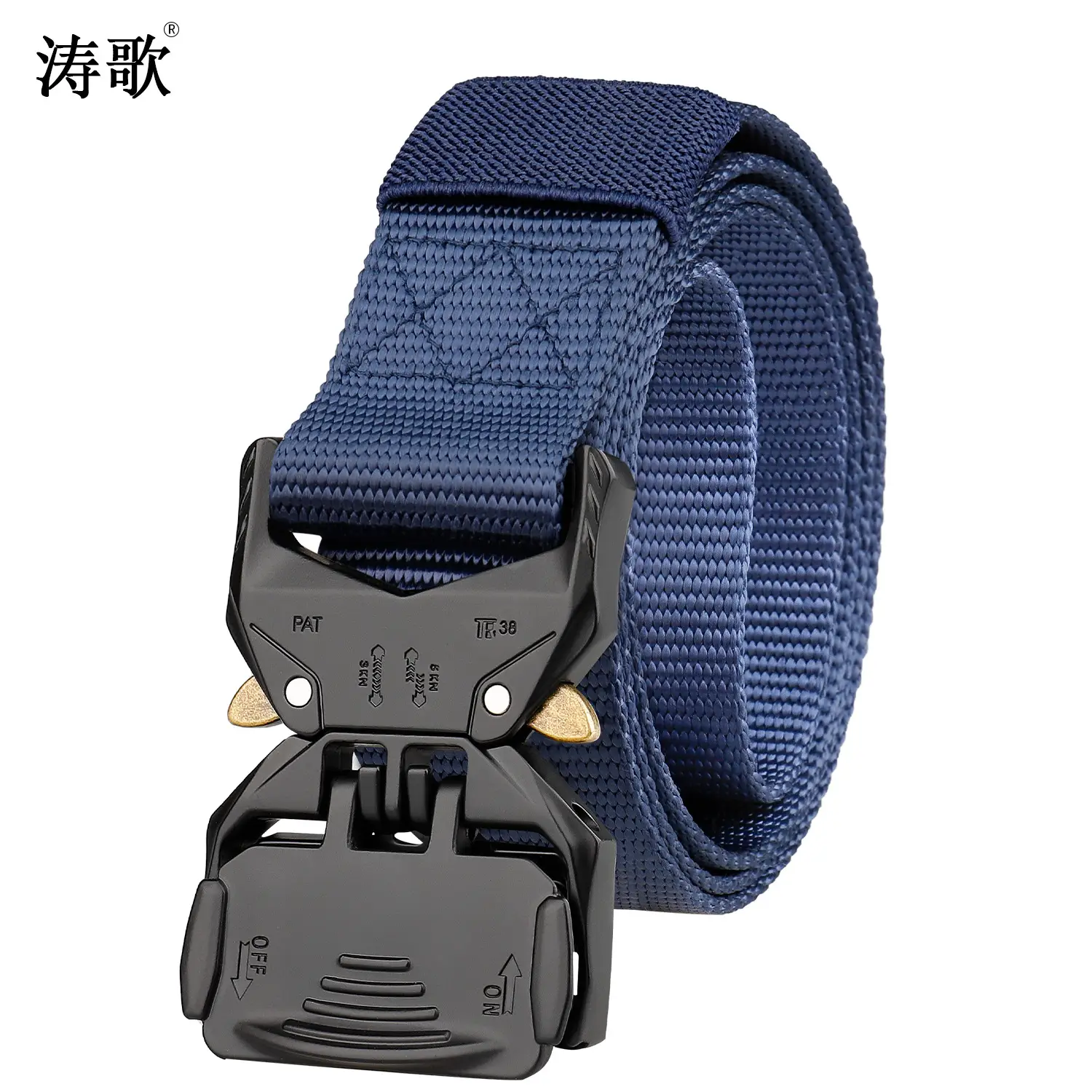 Cobra Tactical Nylon Canvas Belt with Zinc Alloy Buckle - Image 5