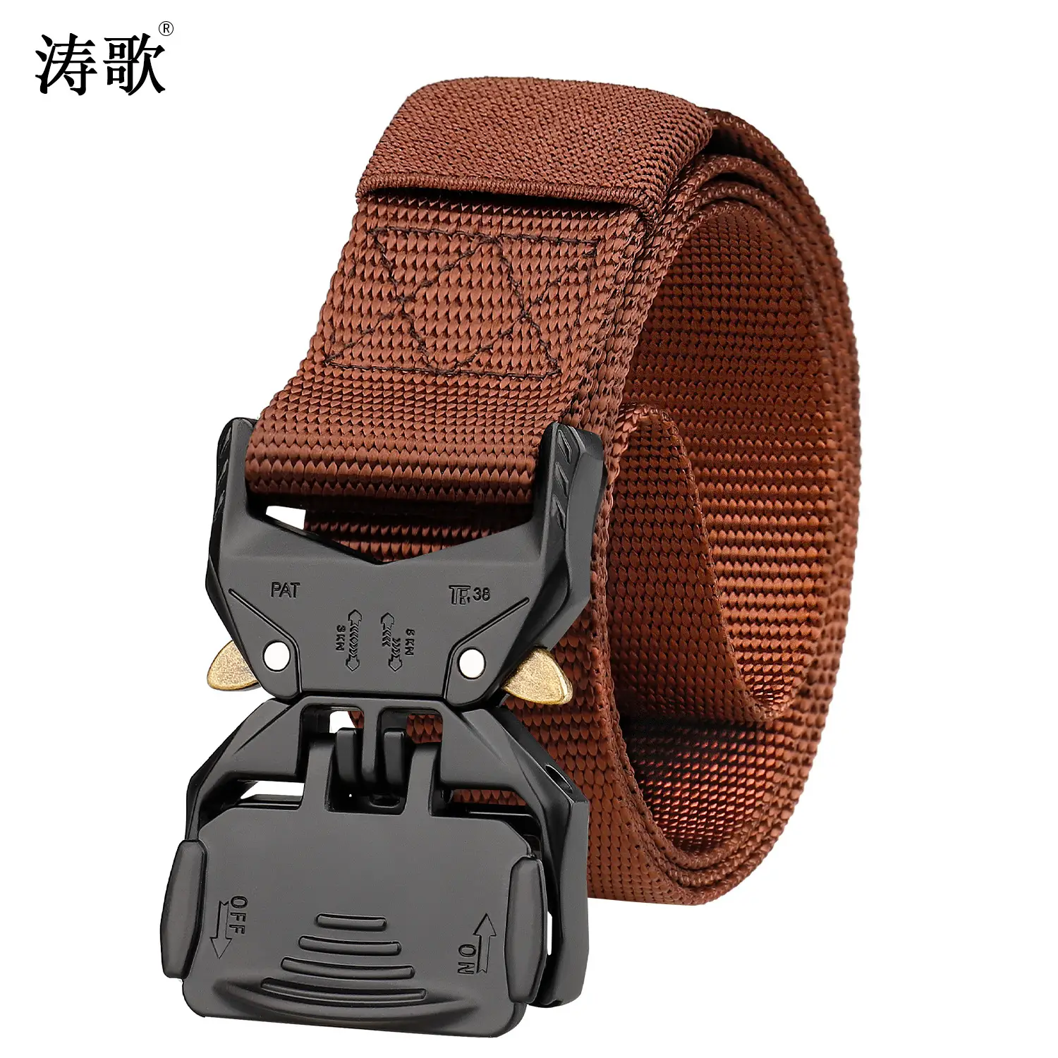 Cobra Tactical Nylon Canvas Belt with Zinc Alloy Buckle - Image 6