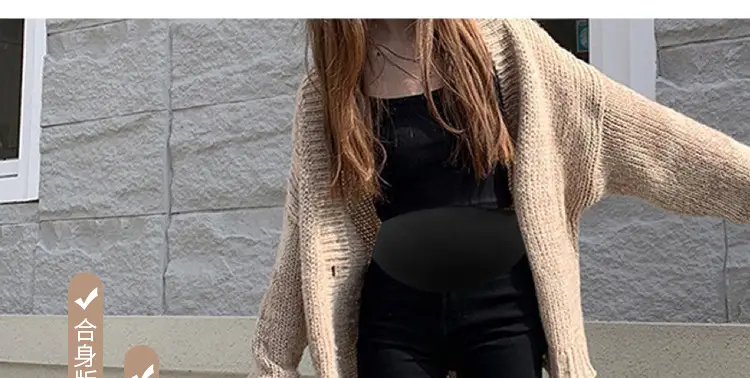 Black Korean Style Abdominal Pants for Women — feature 14
