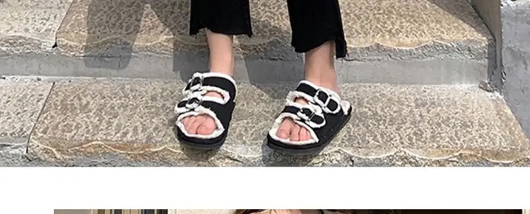 Black Korean Style Abdominal Pants for Women — feature 29