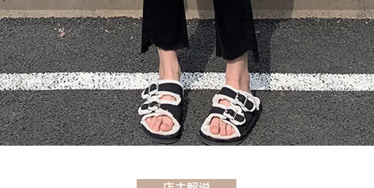 Black Korean Style Abdominal Pants for Women — feature 3