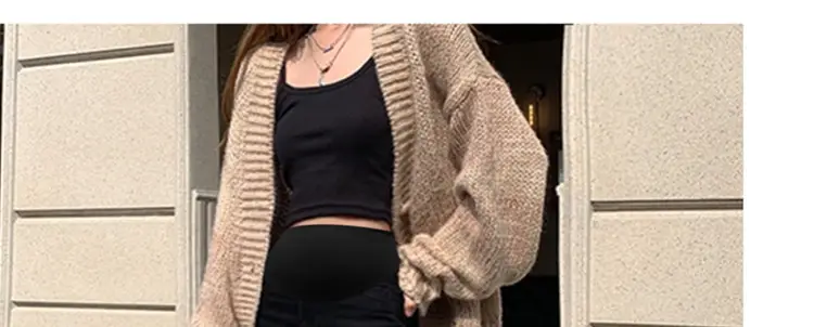 Black Korean Style Abdominal Pants for Women — feature 33