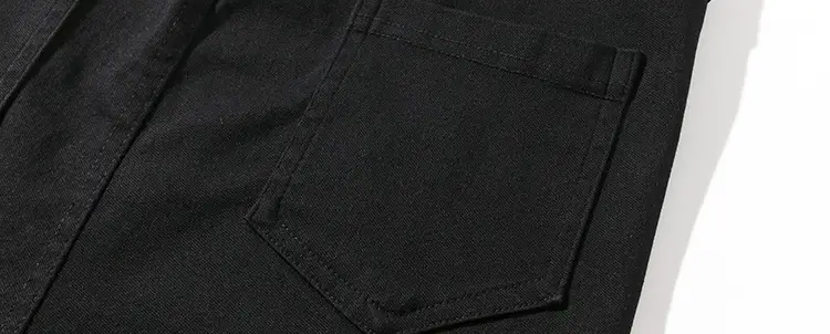 Black Korean Style Abdominal Pants for Women — feature 46