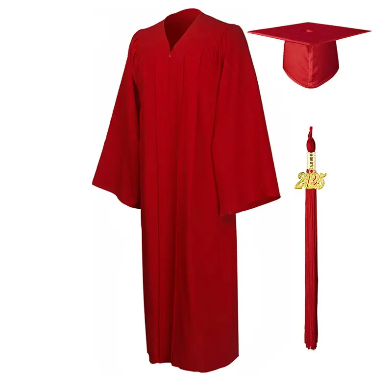 Graduation Cap & Dress Set Navy Blue with Tassel — feature 17
