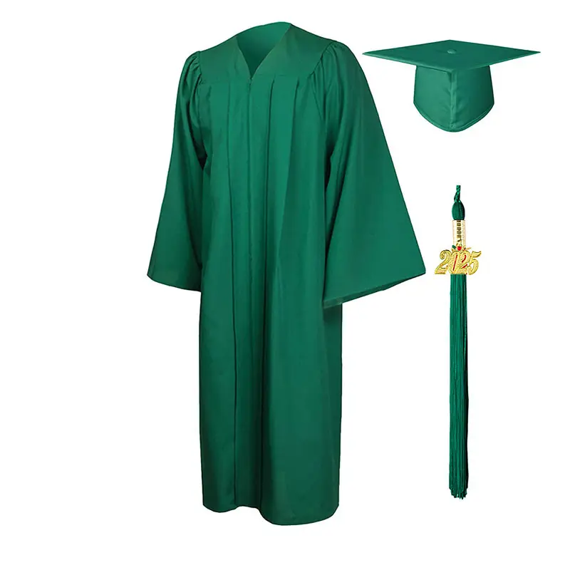 Graduation Cap & Dress Set Navy Blue with Tassel — feature 19
