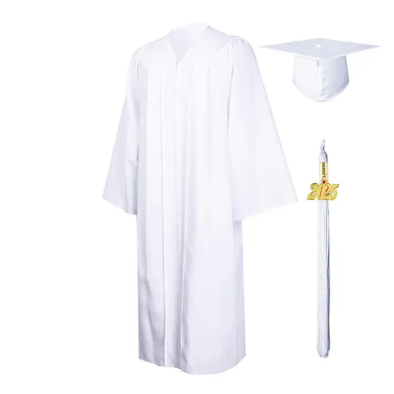 Graduation Cap & Dress Set Navy Blue with Tassel — feature 21