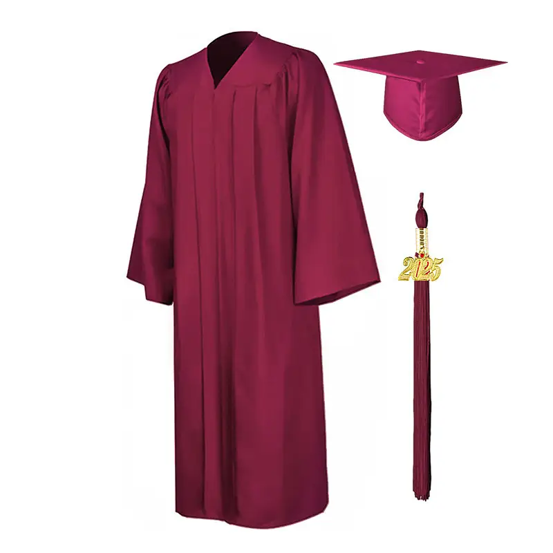 Graduation Cap & Dress Set Navy Blue with Tassel — feature 25