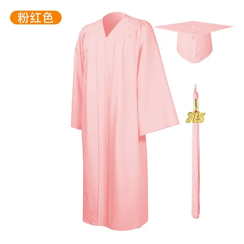 Graduation Cap & Dress Set Navy Blue with Tassel - Image 5