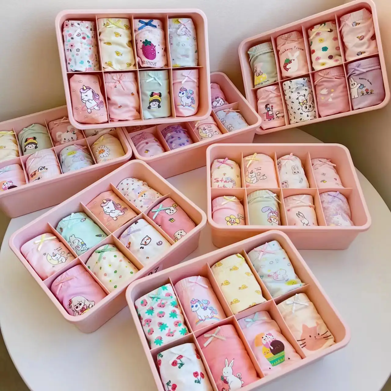 Cartoon Baby Boxers 95 Cotton Storage Box Set - Image 13
