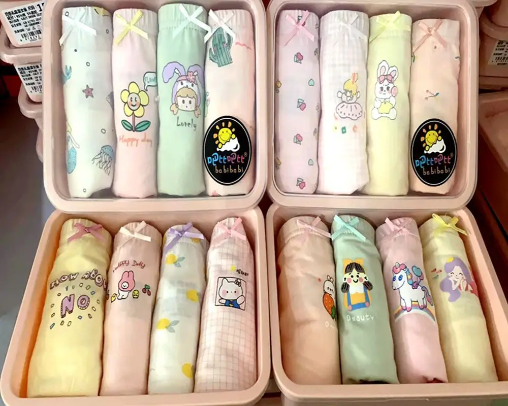 Cartoon Baby Boxers 95 Cotton Storage Box Set - Image 5