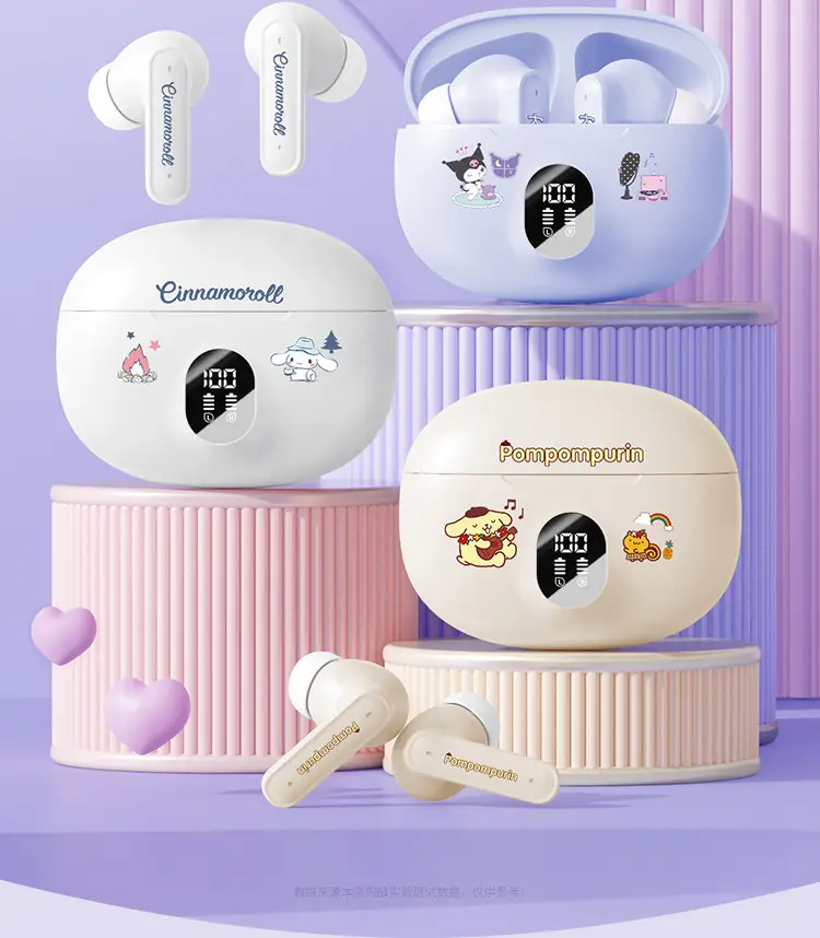 Sanrio Hello Kitty Bluetooth Earbuds White Long Lasting — feature 5