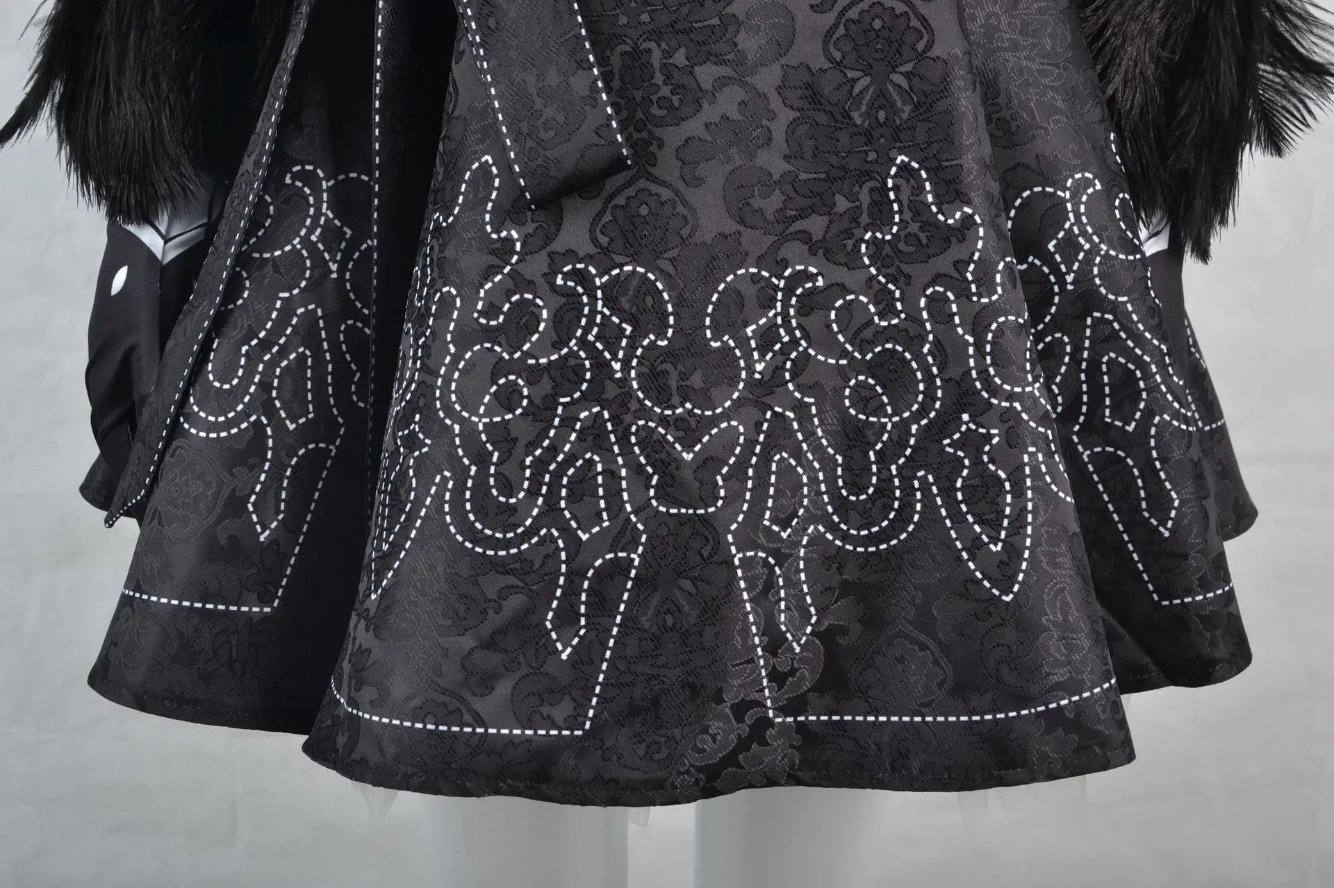 Neil Mechanical Cos Era 9S Heroine 2B Sister Cos Clothing Yohael Anime Women's Dress — feature 13