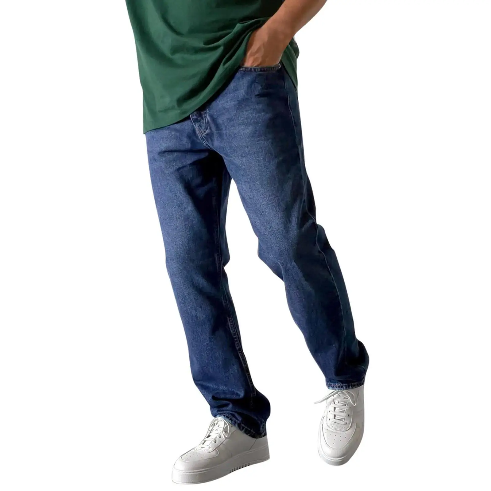 Men Grey Denim Joggers Slim Fit Casual Wear — feature 7