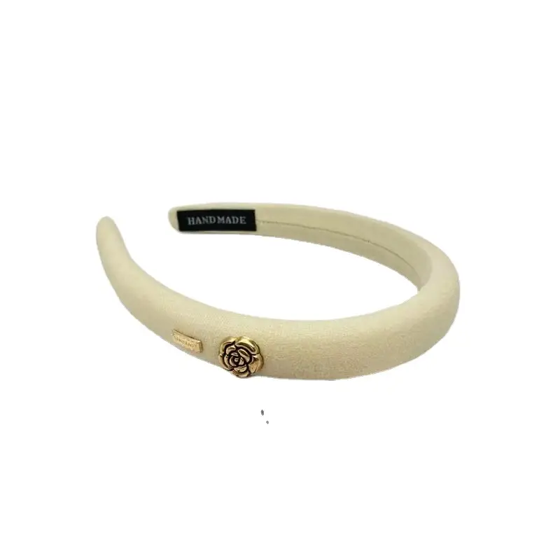 Chanel Camellia Headband for Women Elegant Light Luxury - Image 6