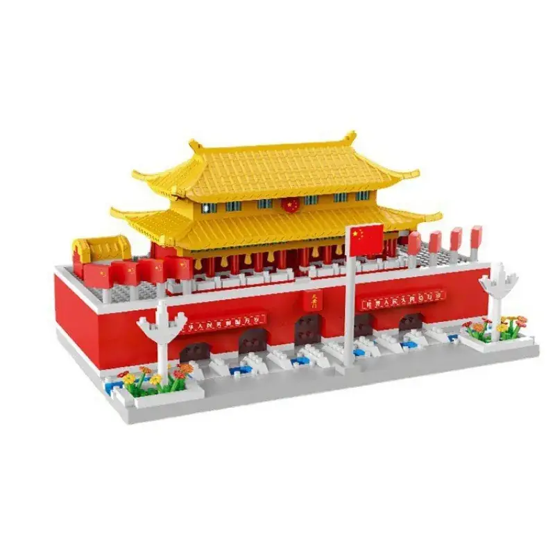Tiananmen Square Lego Educational Toy 16x8x9.5cm - Image 22