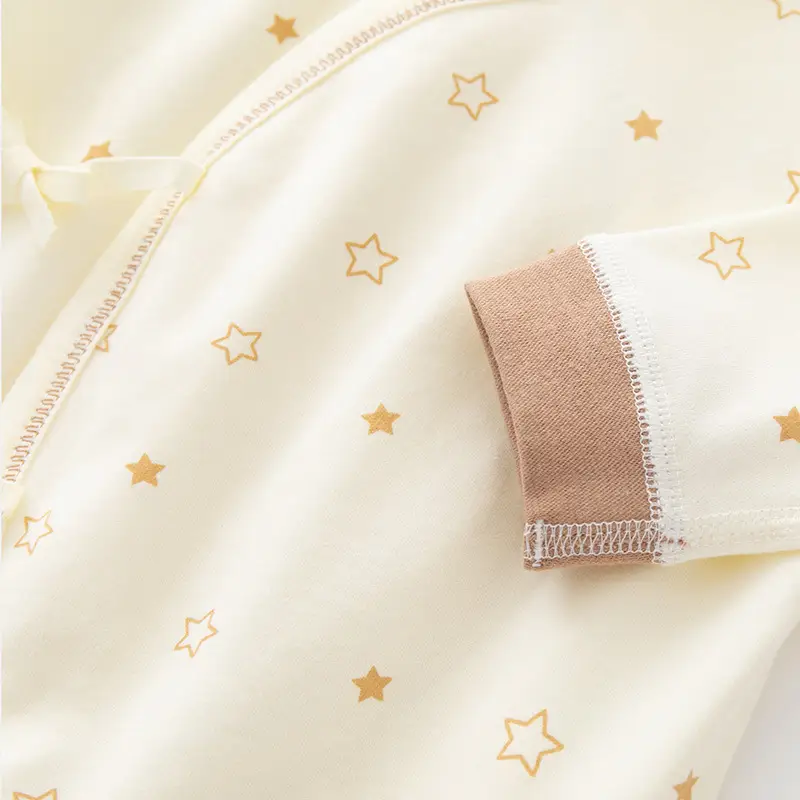 Newborn Pure Cotton Star Print Jumpsuit - Image 12