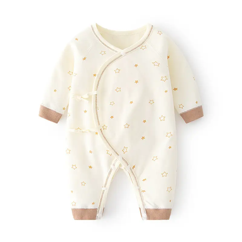 Newborn Pure Cotton Star Print Jumpsuit - Image 13